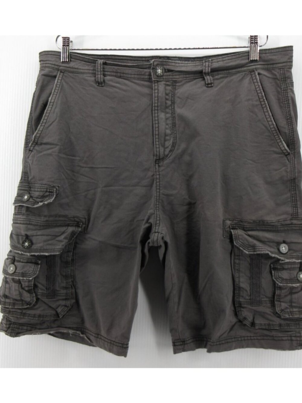 BKE Buckle Shorts 36 Cargo Utility Standard Fit Distressed Streetwear